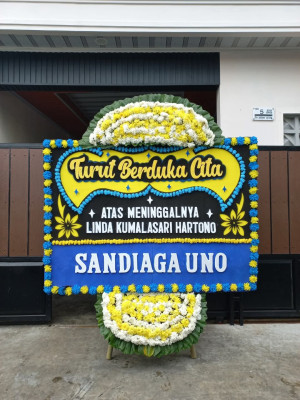 Papan Bunga Duka di Sibolga Utara