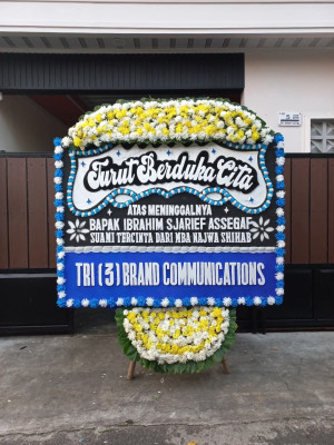 Papan Bunga Duka di Sibolga Utara